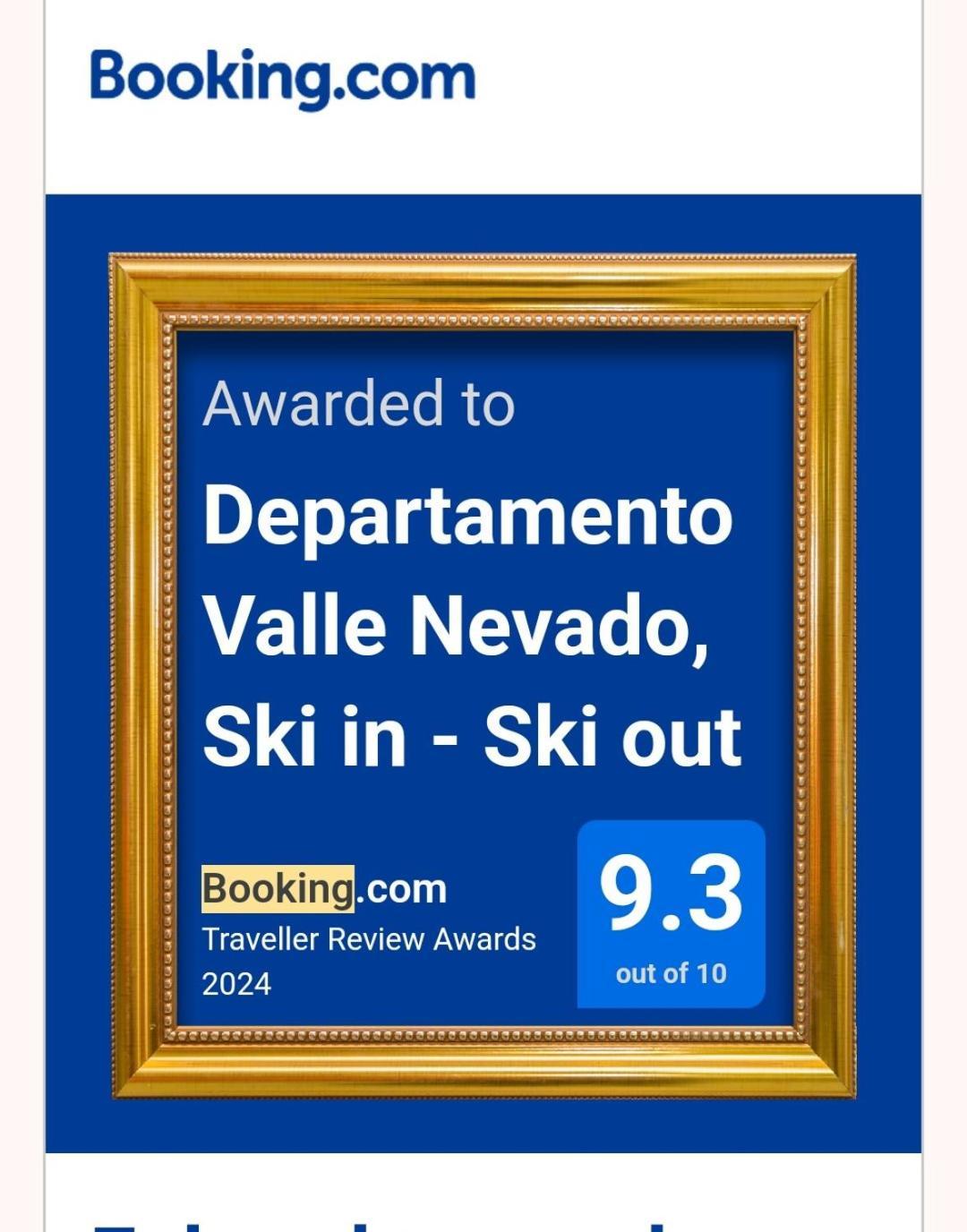 Departamento Valle Nevado, Ski In - Ski Out 圣地亚哥 外观 照片